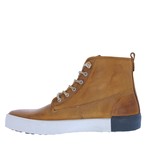 QM80 Leather Mid-Rise Sneaker // Rust (Euro: 40)