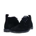 QM82 Leather Mid-Rise Sneaker // Black (Euro: 47)