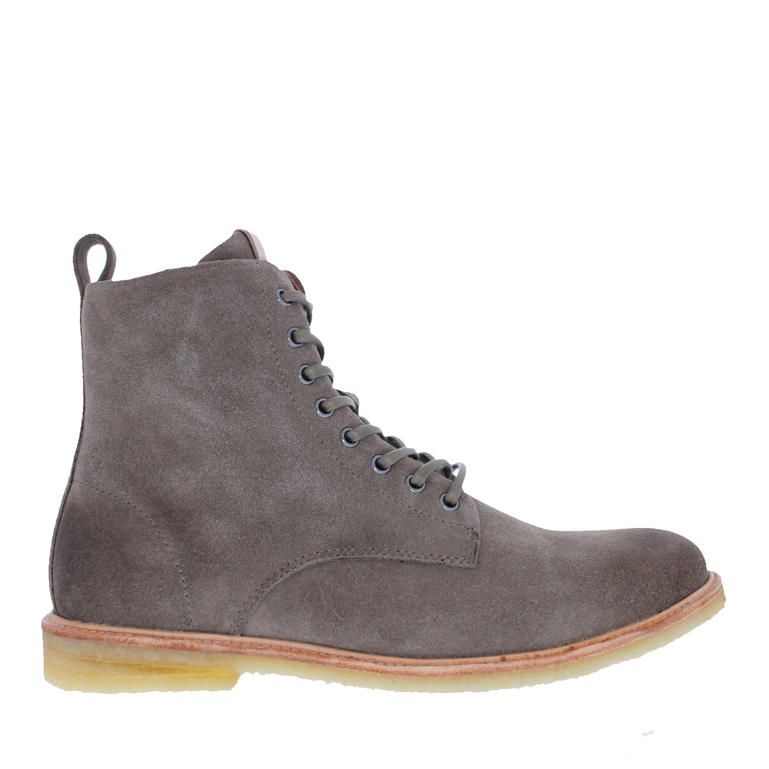 QM23 Suede Leather Zipper High Boots // Shitake (Euro: 42) - Blackstone ...