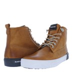 QM80 Leather Mid-Rise Sneaker // Rust (Euro: 40)