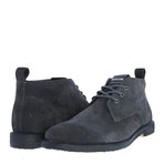 QM82 Leather Mid-Rise Sneaker // Off Blue (Euro: 47)
