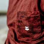 Ventura Knit Pocket Tee // Burgundy (XL)