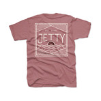 Shutter Tee // Mauve (L)
