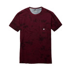 Ventura Knit Pocket Tee // Burgundy (XL)