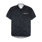 Agave Short-Sleeve Shirt // Black (L)