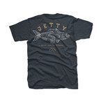 Streamfish Tee // Navy (S)