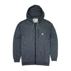 Halifax Zip-Up // Charcoal (XL)