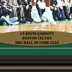 Kevin Garnett // Signed + Framed Celtics Photo