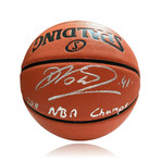 Dirk Nowitzki // Signed NBA Basketball // Inscribed "2011 Champs"
