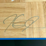 Kevin Durant // Framed Signed Floor