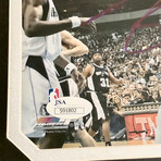 Tim Duncan // Signed + Framed San Antonio Spurs Triple Photo Collage