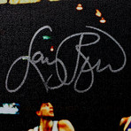 Larry Bird // Signed Canvas Photo vs. Lakers