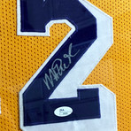 Magic Johnson // Signed + Framed Lakers Jersey