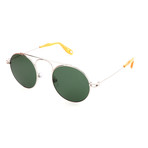 Givenchy // Men's 7054 Sunglasses // Palladium + Green