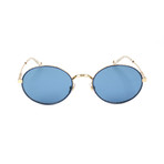 Women's 7090 Sunglasses // Gold + Blue