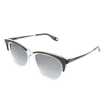 Unisex 7072 Sunglasses // Black Crystal + Dark Gray