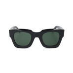 Givenchy // Men's 7061 Sunglasses // Black + Green
