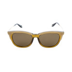 Women's 7072 Sunglasses // Yellow Green + Brown