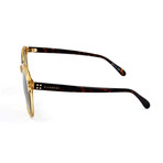 Givenchy // Women's 7107 Sunglasses // Yellow + Brown