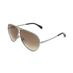 Unisex 7128 Sunglasses // Ruthenium + Brown Shaded