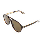 Men's 7076 Sunglasses // Dark Havana + Brown