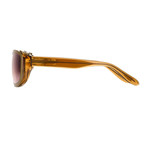 Unisex YY800-C3 Sunglasses // Tobacco Brown + Pink Gradient