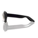 Unisex Spider Sunglasses // Black + Dark Gray + Clear