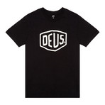 Shield Tee // Black (S)
