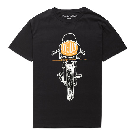 Frontal Matchless Tee // Black (XS)