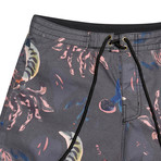 Tugu Pink Positive Swim Shorts // Multicolor (34)
