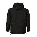Outdoor Ultra Hooded Windbreaker // Black (L)