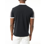 Viliberto Short-Sleeve Polo // Black (XL)