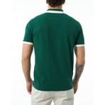 Vittore Short-Sleeve Polo // Dark Green (2XL)