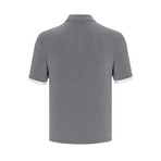 Brenno Short Sleeve Polo // Navy (Medium)