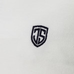 Bonoso Short Sleeve Polo // White (Large)