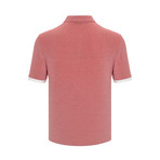 Brenno Short Sleeve Polo // Red (Small)