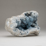 Blue Celestite Geode Cluster