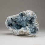 Blue Celestite Geode Cluster