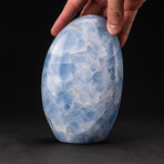 Polished Blue Calcite Freeform