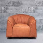 Mama Swivel Chair // Cognac