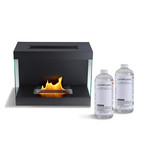 Lovinflame Vent Free Fireplace + 2 Bottle of Fuel