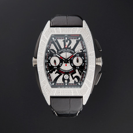 Franck Muller Conquistador Grand Prix Chronograph Automatic // 9900 CC DT GPG F D CD // Unworn