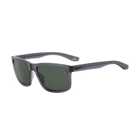 Nike // Men's Flow Sunglasses // Gray + Green