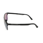 Unisex P8578 Sunglasses // Black + Gray