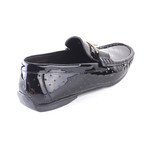 Patent Leather Buckle Driver // Black (US: 7)