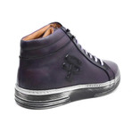 High Top Sneaker // Purple (US: 7.5)