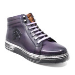 High Top Sneaker // Purple (US: 7.5)