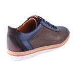 Perforated Leather Fashion Casual Shoe // Brown (US: 12)