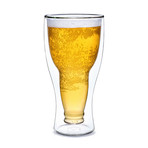 Upside Down Beer Glass (Single Glass)