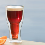 Upside Down Beer Glass (Single Glass)